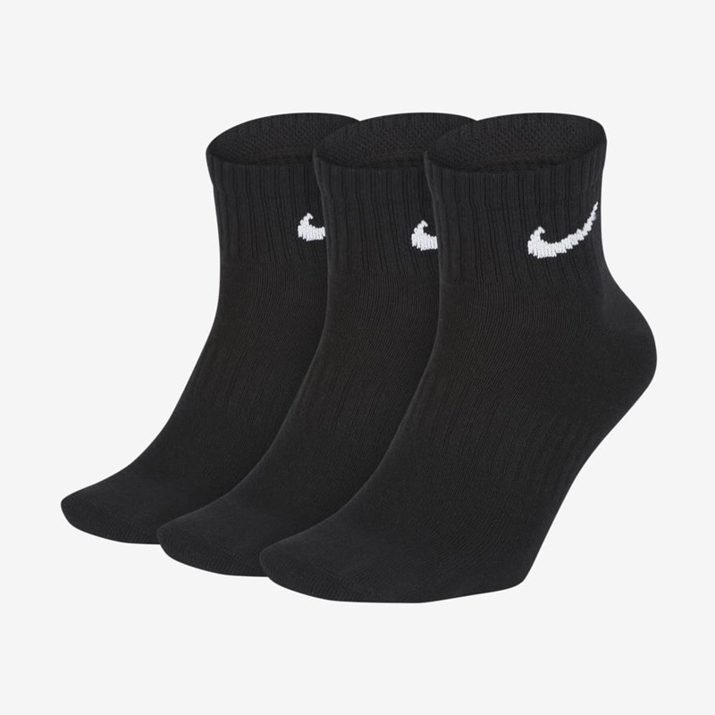 KAOS KAKI TRAINING NIKE 3PK Everyday Lightweight Ankle Socks